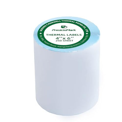 250 Labels 1 Rolls 4"×6" Direct Thermal Shipping Labels - size: 1 Rolls | 250 Labels, style: Roll