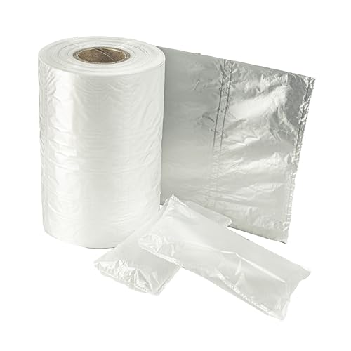 4600 pcs 4"x8" 1530ft Air Pillow Bag Film for Air Pillow Bag Machine Cushion Bubble Air Pillows, Air Bag Bubble cushioning wrap