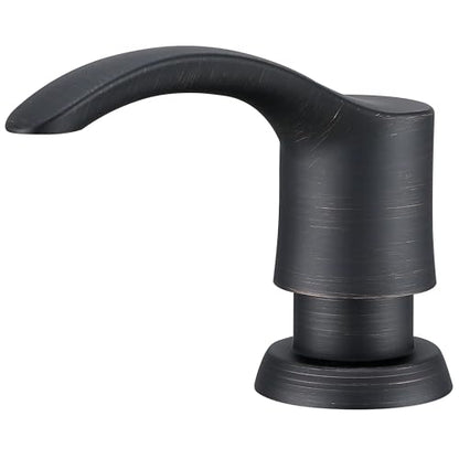 GAGALIFE Kitchen Sink Soap Dispenser with 17 Ounce Large Bottle, G080ORB - color: Oil-rubbed Bronze, size: with Bottle