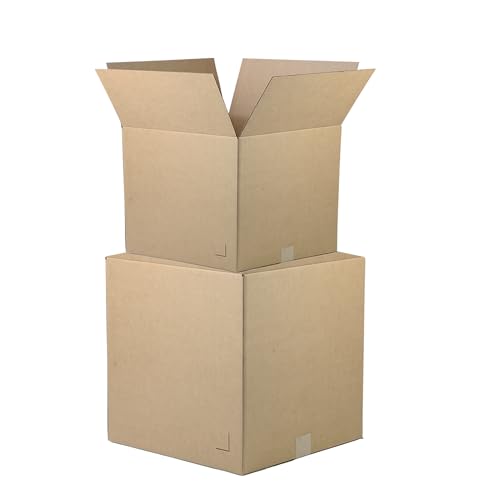 The Boxery 9"x7"x7" Corrugated Cardboard Boxes 25-Pack - size: 9 x 7 x 7"