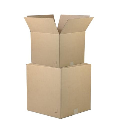 The Boxery 9"x7"x6" Corrugated Cardboard Boxes 25-Pack - size: 9 x 7 x 6"