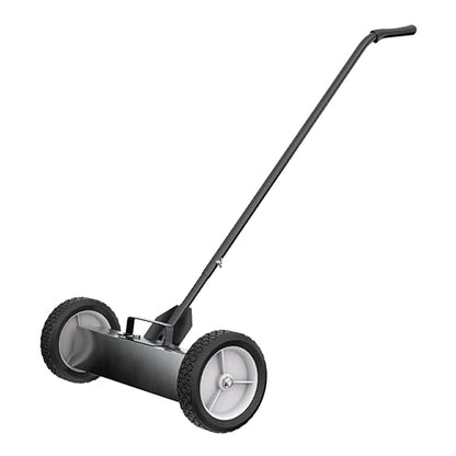 Master Magnetics Magnetic Sweeper with Wheels - Rolling Magnet Sweeper with Adjustable Handle - Powerful Magnetic Tool for Lawn and Shop Use - Pick Up Nails and Other Metal Debris - 18” - style: 18"