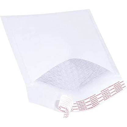 100#1 7.25x12 White Kraft Paper Padded Bubble Envelopes Mailers Shipping 7.25"x12"