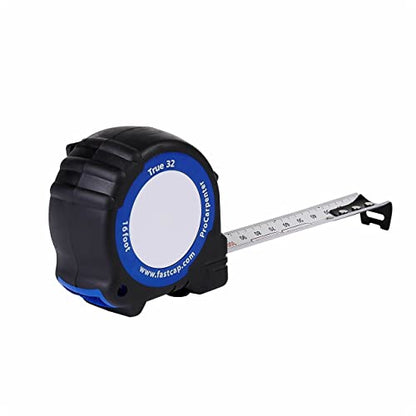 FastCap ProCarpenter True32 Metric Reverse Measuring Tape, 16' Length