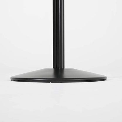M&T Displays Sign Holder Stand, Black 22x28 Inch Poster Frame Double Sided Slide-In Aluminum Easy Loading Floor Standing Pedestal Advertisement Post Commercial Menu Holder Round Heavyweight Base
