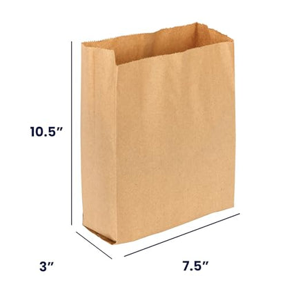 Hospeco KL Waxed Kraft Receptacle Liner Bags, 500 Count - Moisture-Resistant Feminine Hygiene Waste Bags, Fits Sanitary Disposal Units, 7.5 x 10.5 x 3 in - size: 1 Count (Pack of 500)
