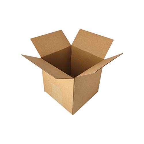 zmybcpack 40 Pack 5x5x5 inch Small Shipping Boxes, Corrugated Cardboard Box - size: 40 Pack 5”x5”x5”