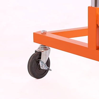 Econoco Commercial Garment Rack - Rolling Clothes Rack, Heavy Duty (Z Rack with Garment Cover, Orange) - color: Orange, style: Z Rack with Garment Cover