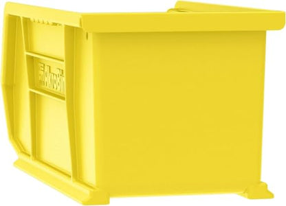 Akro-Mils 30237 AkroBins Plastic Storage Bins, 9"x6"x5", Yellow, 12-Pack - color: Yellow