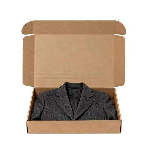 Wowxyz Shipping Boxes 17x11x3 Inches 20 Pack Corrugated Cardboard Brown Box - size: 17x11x3"