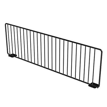 Retail Wire Divider for 19D Lozier & Madix Gondola Shelves, Black 6H