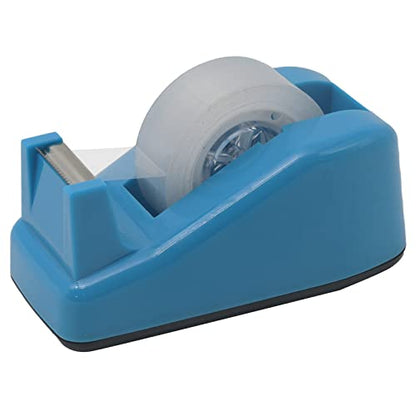 Desktop Tape Dispenser Cute Light Office Tape Dispensers, Nano Pads Fix Base, Blue - color: Green 1