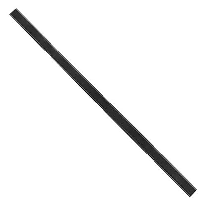 Adhesive Ticket Channel, Gondola & Wood Shelf Stick on Data Label Strip UPC Holder, Black, 20 Pack - size: 20 Pack, style: Black
