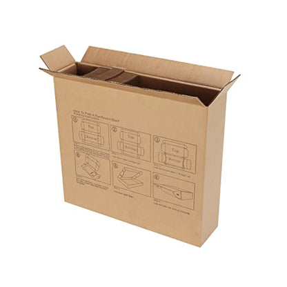 PHAREGE 50 Pack 4x4x2 inch Small Shipping Boxes, Brown Mailing Boxes - color: Brown, size: 4x4x2 inch 50 Pack