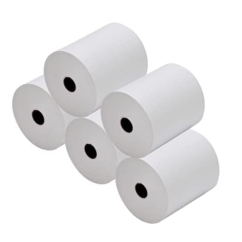 FungLam Thermal Receipt Paper Rolls 3-1/8 x 230ft, 5 rolls - size: 5 Rolls