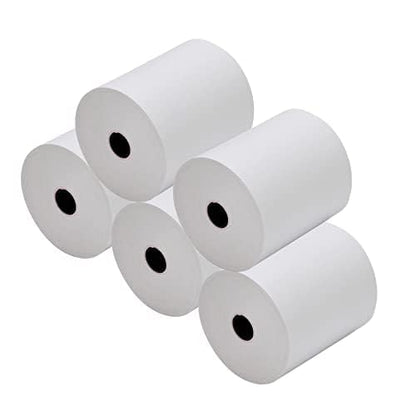 FungLam Thermal Receipt Paper Rolls 3-1/8 x 230ft, 5 rolls - size: 5 Rolls