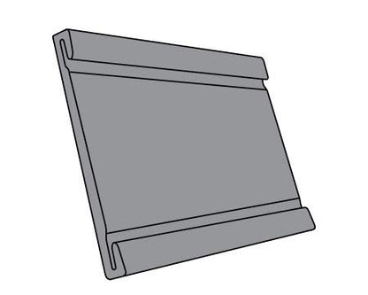 Magnetic UPC Label Holder for Pharmacy Shelves & Gondola Shelf Ticket Channel, Accepts 2" L x 1.25" H Labels, 50 Pack - size: 50 Pack