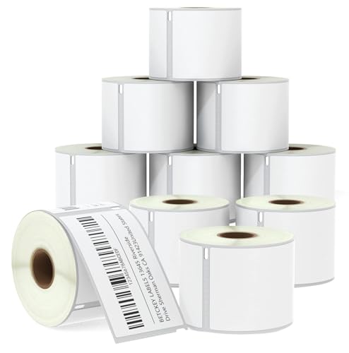 BETCKEY Replace for DYMO 30256 (2-5/16" x 4") Large Shipping Label[10 Roll] - color: 10 Rolls (3000 Labels)