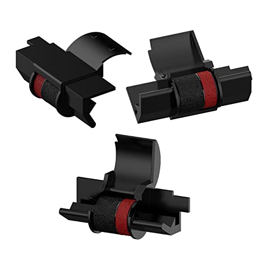 Compatible Ribbon Replacement for Casio hr-100tm Calculator Ink Ribbon Compatible with Casio HR-100TM HR-150TM HR-170RC Canon P23-dhv CP13 Sharp EL-1801V, Individually Sealed, B/R (15-Pack) - size: 15-Pack