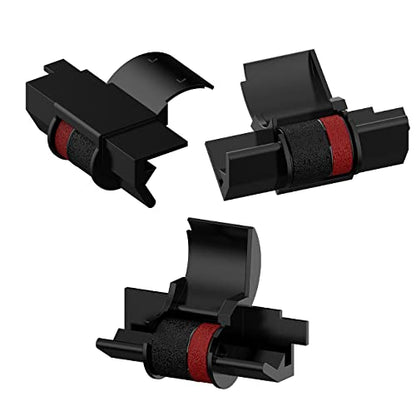 Compatible Ribbon Replacement for Casio hr-100tm Calculator Ink Ribbon Compatible with Casio HR-100TM HR-150TM HR-170RC Canon P23-dhv CP13 Sharp EL-1801V, Individually Sealed, B/R (15-Pack) - size: 15-Pack