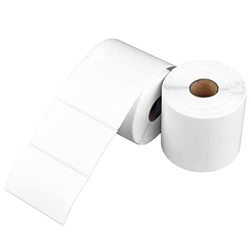 Arkscan 3x2 Thermal Labels - 2 Rolls, 700 Labels per Roll (1,400 Labels) - Direct Thermal Barcode Labels for Zebra, Rollo & Arkscan Printers - size: 3 x 2", 2 Rolls