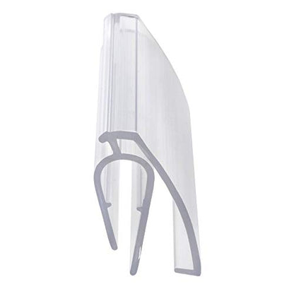 Kost Klip Clear Plastic Snap-On Covered Face Label Holder for Wire Shelves - 2"L x 1 1/4"H, 50 per Bag
