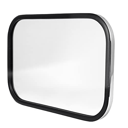 GG Grand General 33086 Stainless Steel Center Mount 5-1/2 X 8-1/2 inches Rectangle Flat Mirror - color: Stainless steel, style: Flat Mirror