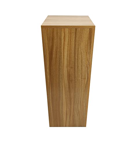 FixtureDisplays® 42" Tall Cube Pedestal Table Display Glorifier Riser Flower Sculputure Lamp Stand Easy Assembly Required 15920 - size: 15" L X 15" W X 42" H