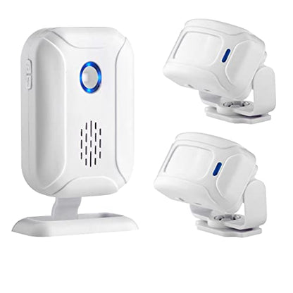 Hendun Motion Sensor Door Bell Chime for Business, Commercial Ring Bell - color: 1 Receiver & 2 Transmitters