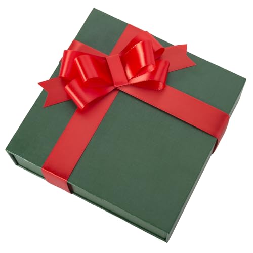 1-1/2 Inch Red Ribbon 50Yards – Perfect for Gift Wrapping - color: Red, size: 1-1/2"