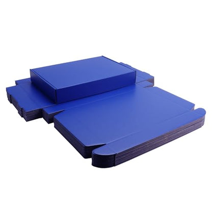 Violet Blue Shipping Packaging Box Wrap E-Commerce Packing 20Pcs13×9×2Inch - color: Violet Blue-2
