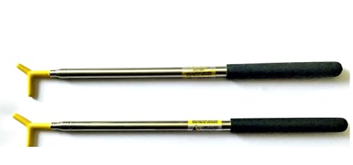 Tess Safety Pole -Smoke Detector and Emergency Exit- Extendable Pole Tester Original - Allows Easy Excess and Monitoring for Life Safety Products -Spellbound (2)