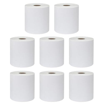 DGBDPACK 4"x6" Direct Thermal Shipping Labels 2400 Lables/8 Roll (300 Pcs per Roll) Compatible with Zebra Rollo Beeprt Printer Permanent Adhesive - size: Roll-300*8