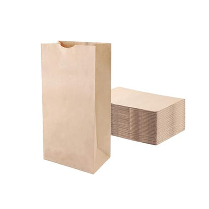 Perfect Stix 2lb Brown Paper Bags- Package of 500ct - size: 2lb - 500ct, style: Brown