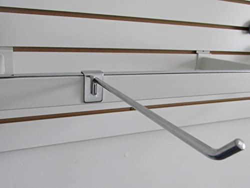 NAHANCO H9 9" Display Hooks for Rectangular Tubing, Chrome