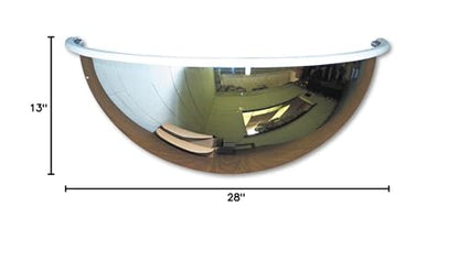 SeeAll See All TPV26180 Half-Dome Convex Security Mirror 26-Inch Dia., Mirror