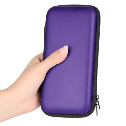 iMangoo Travel Essential Electronics Organizer Charger Case Carrying Pouch - color: Purple, size: Small