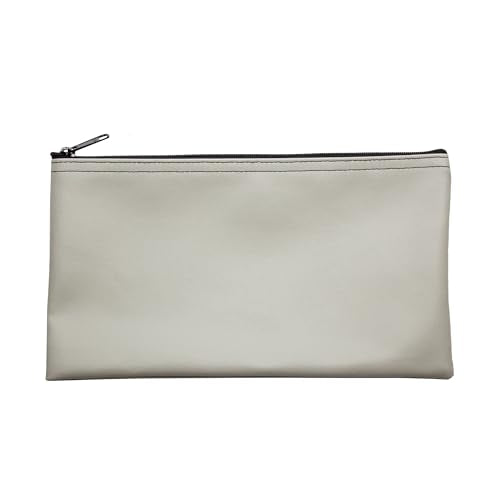 Multi-Purpose Zipper Bag, Gray, 11 x 6 Inch - color: Gray