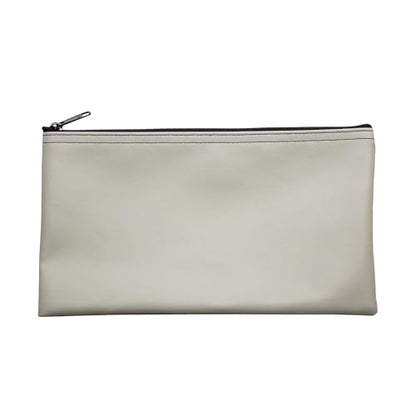 Multi-Purpose Zipper Bag, Gray, 11 x 6 Inch - color: Gray