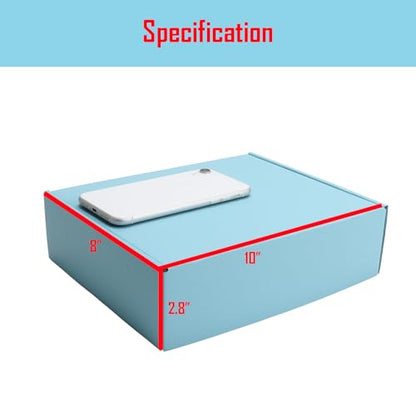 Blue Shipping Packaging MEIANJU Hard Cardboard Shipping Box Gift Wrap Boxes - color: Blue-20PCS