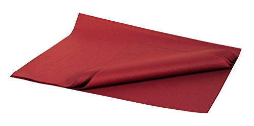 Brand New Tissue Paper Pack, 48 Sheets, 20" x 30", Burgundy - color: Burgundy