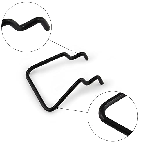 Waziaqoc 16PCS Pegboard Plier Holders, Black - color: Black