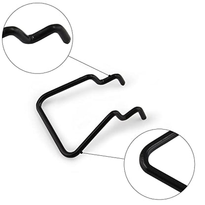 Waziaqoc 16PCS Pegboard Plier Holders, Black - color: Black