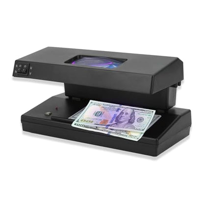 Counterfeit Bill Detector with LED UV Light, Money Marker Counterfeits Money Detector, Fake Money Detector Machine for Bill, UV Counterfeit Money Detector, Backlight for Watermark Detection