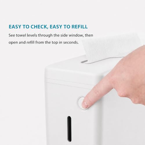 Ultra Large C Fold Paper Towel Dispenser Countertop - M7 D-3409 Lavender - color: D-44 Lavender
