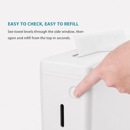 Ultra Large C Fold Paper Towel Dispenser Countertop - M7 D-3409 Lavender - color: D-44 Lavender