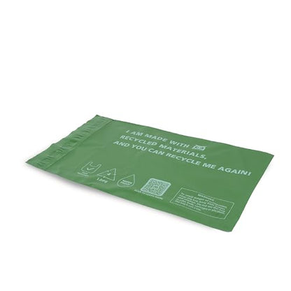 Owlpack Eco Friendly 2 MIL Green Recycled Mailers (5" x 7", pack of 200) - color: Green, size: 5x7" (200 pcs)
