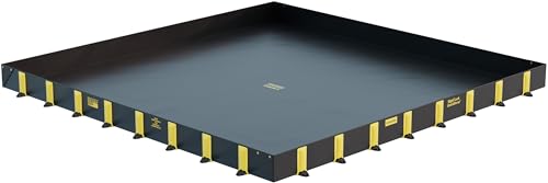 Justrite Rigid-Lock QuickBerm®, 16' x 16' x 12" - size: 16' x 16'