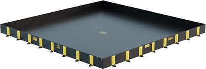 Justrite Rigid-Lock QuickBerm®, 16' x 16' x 12" - size: 16' x 16'