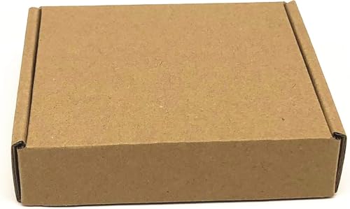 Small Shipping Boxes 4.5 x 4.1 x 0.79 Inches Cardboard Packaging Box 50Pack - size: 4.5x4.1x0.79 Inch/50pcs